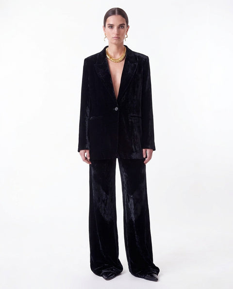 Velvet blazer 'Randa'