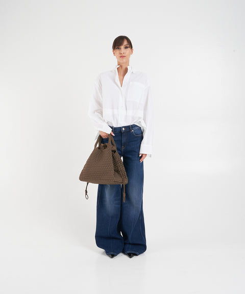 Borsa a mano in neoprene