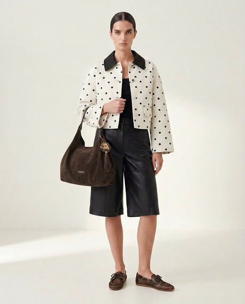 Jacke aus Baumwollmischung 'Bebeth'