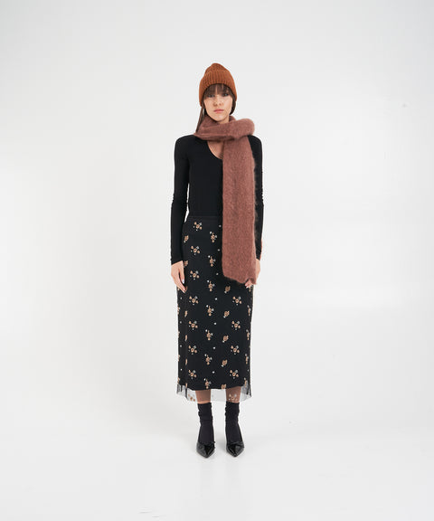 Décolleté in pelle verniciata