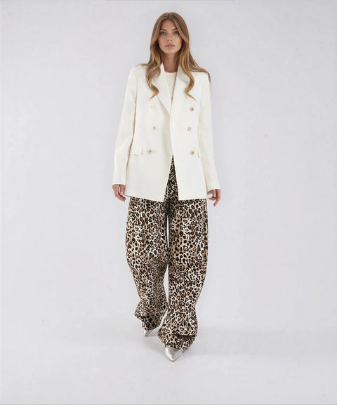 Jeans with animal print 'Loose Twst'