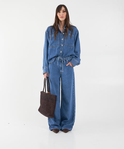 Camicia in denim 'Irvina'