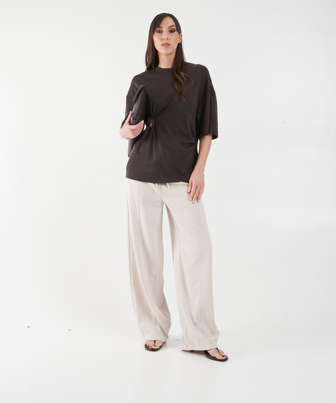 T-Shirt mit Brosche 'Enora'