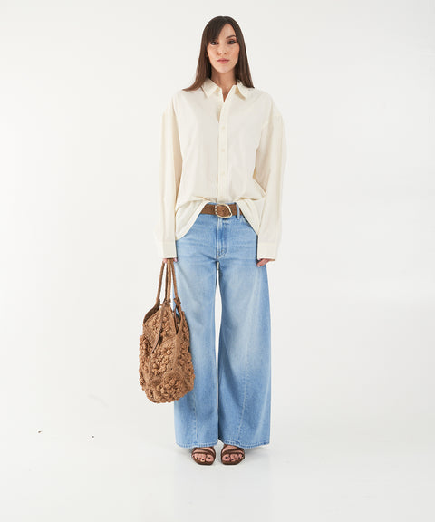 Blusa in cotone 'The Busy Sunday'