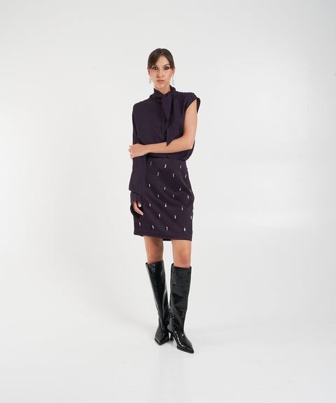 Camicia monospalla 'Maja'