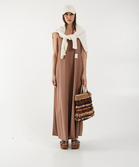 Abito maxi in cotone