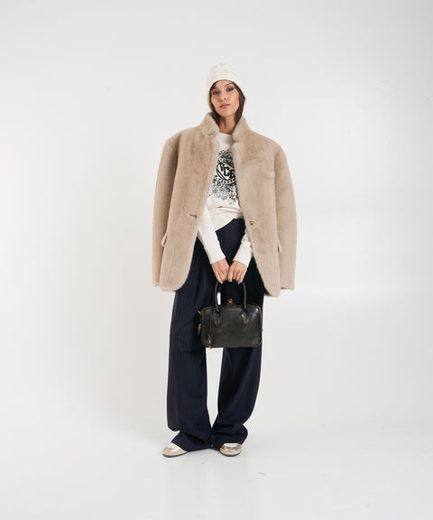 Pantaloni gessati 'Flavia'