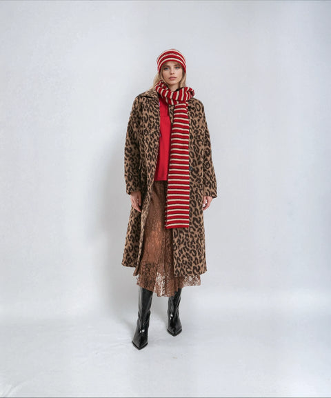 Cappotto animalier 'Dixie'