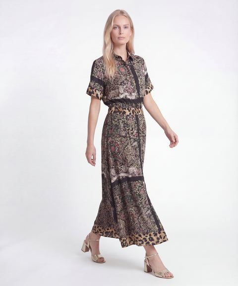 Maxikleid mit Print