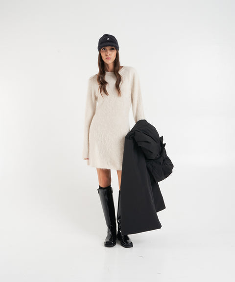 Kleid aus gebürstetem Kaschmir