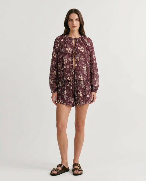 Bluse mit Floralem Muster 'Breeze'
