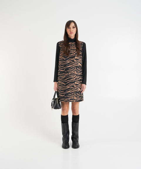 Animalier Kleid 'Avona'