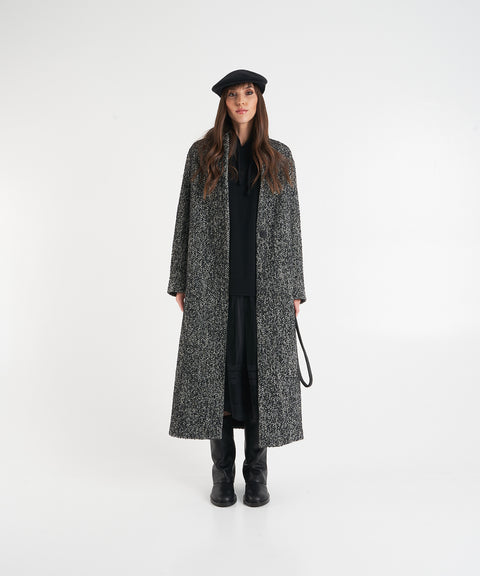 Mantel mit Taillengürtel