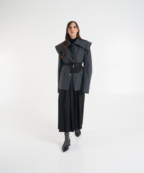 Maxirock mit Falten 'Larissa'