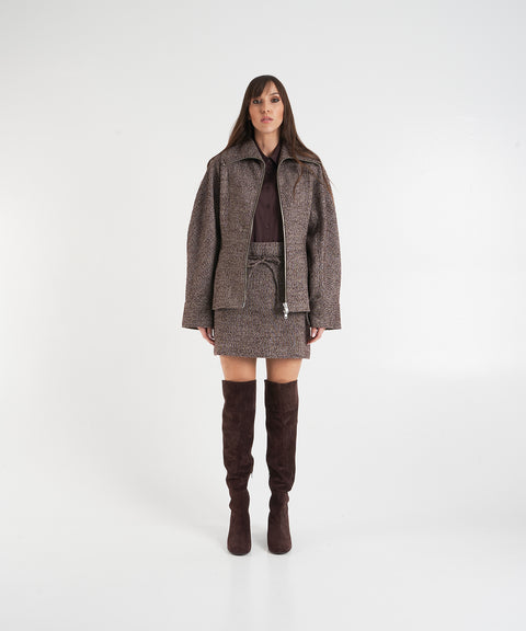 Tweed Minirock 'Arbor'