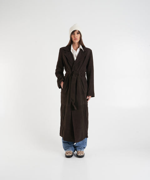 Wildleder Mantel 'Spirit'