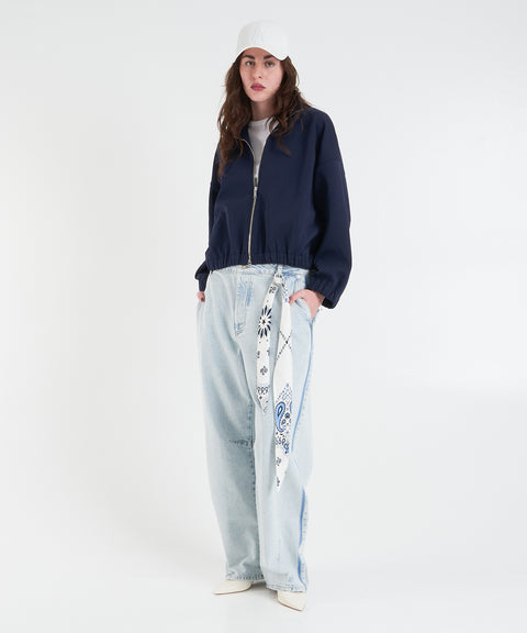 Felpa con zip 'Honolulu'