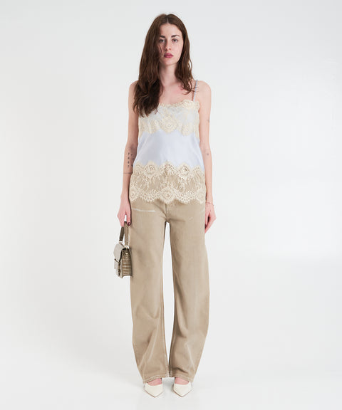 Top in pizzo 'Linnea'