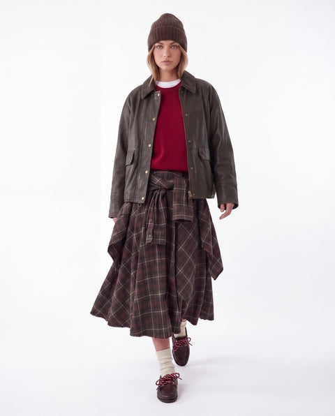 Lederjacke 'Glamis Vegt'