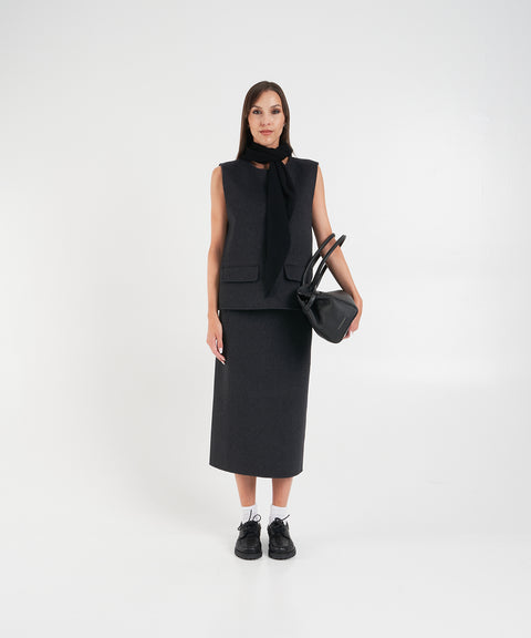 Top con tasche applicate 'Ease'