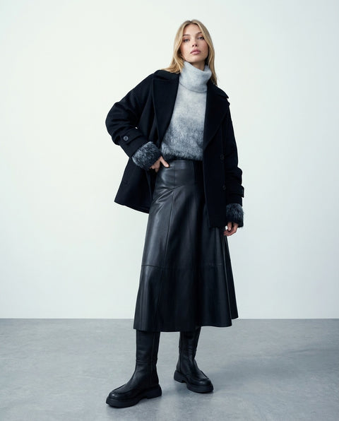 Jacke mit Taillengürtel