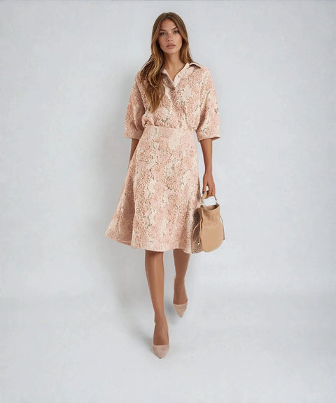 Borsa a mano in pelle martellata