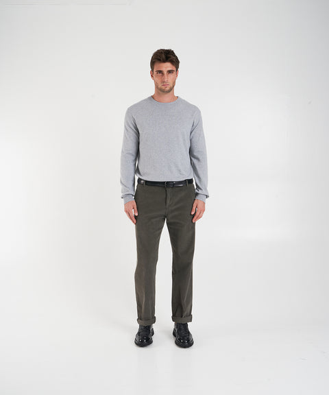 Maglione in misto cashmere e seta