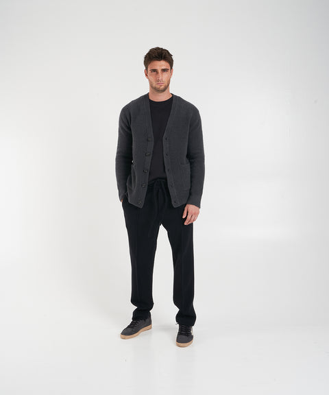 Cardigan in misto lana