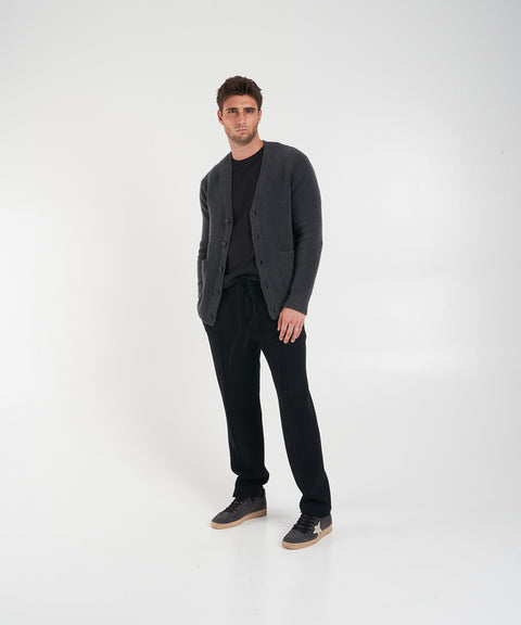 Cardigan in misto lana