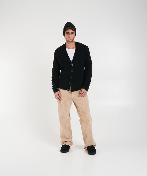 Cardigan in lana vergine