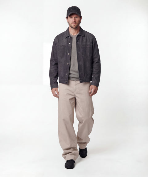 Cotton blend trousers 'Thiago'