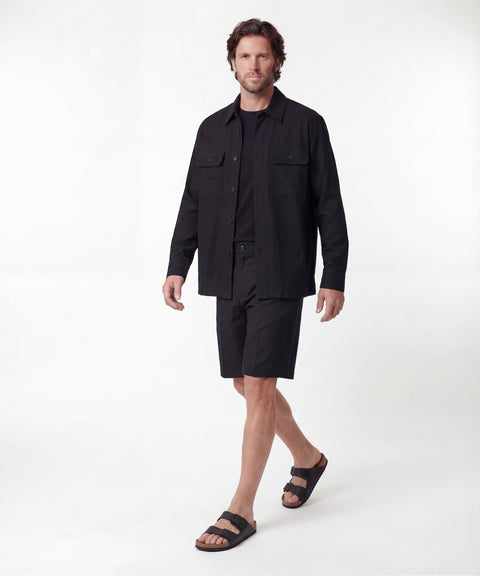 Camicia in misto lino