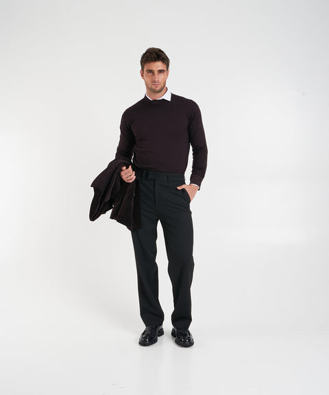 Pullover mit Stehkragen