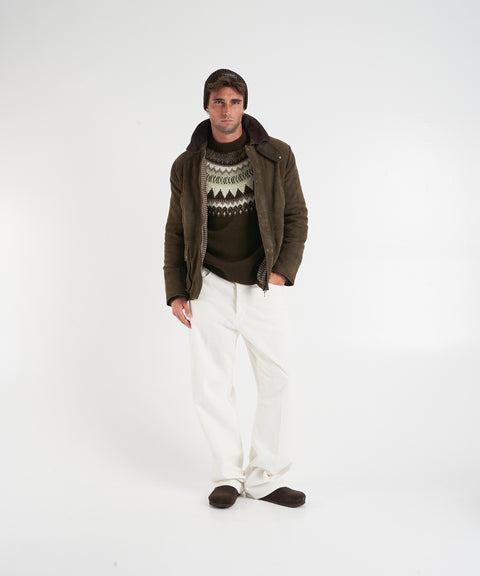 Giacca scamosciata 'Balmoral'