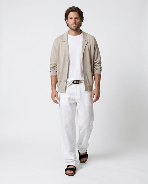 Blazer in misto cotone