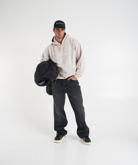 Felpa con cappuccio 'Script'