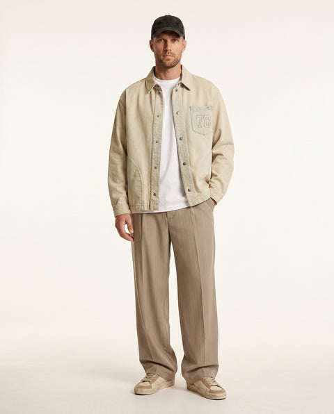 Pinstripe pants