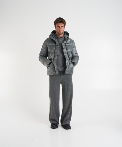 Gesteppte Jacke mit Kapuze