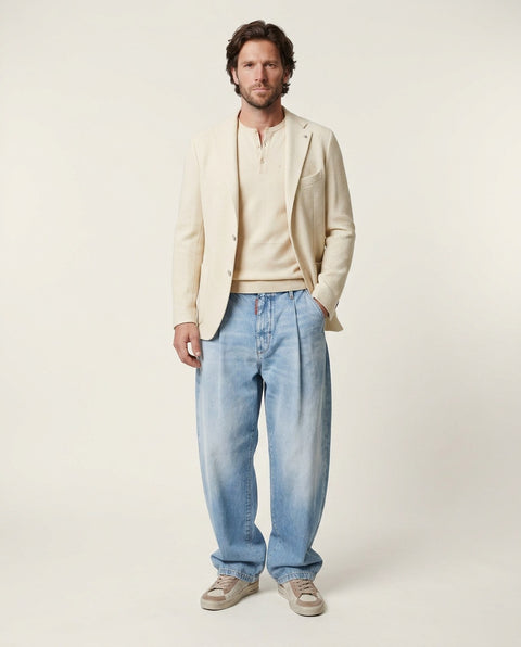 Blazer in cotone