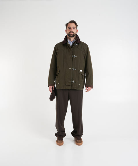 Pantaloni con pieghe stirate 'Meteorite'