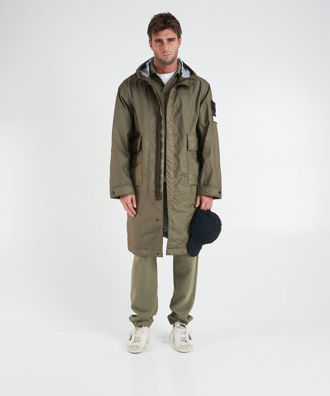 Parka mit Logoetikett