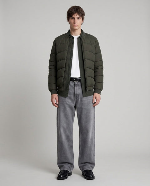 Giacca bomber trapuntata