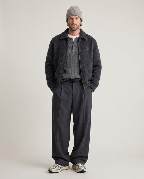 Jacke aus Wolle