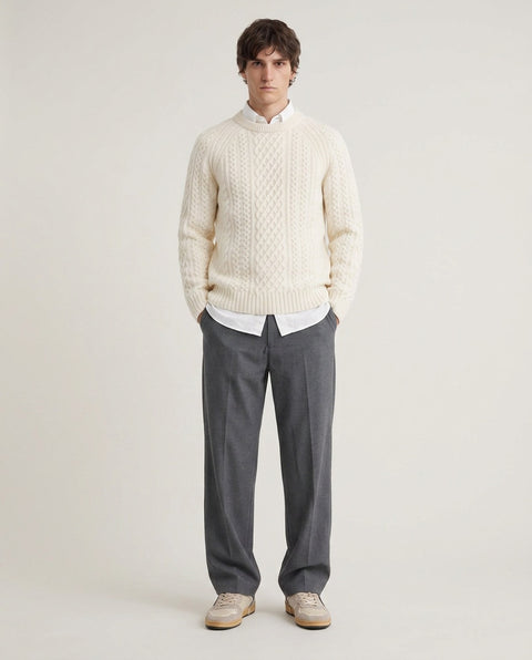 Pullover aus Wolle