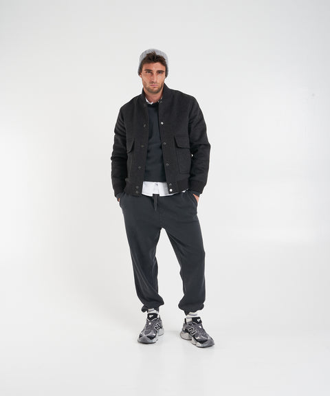 Wool blend bomber jacket 'Miles'