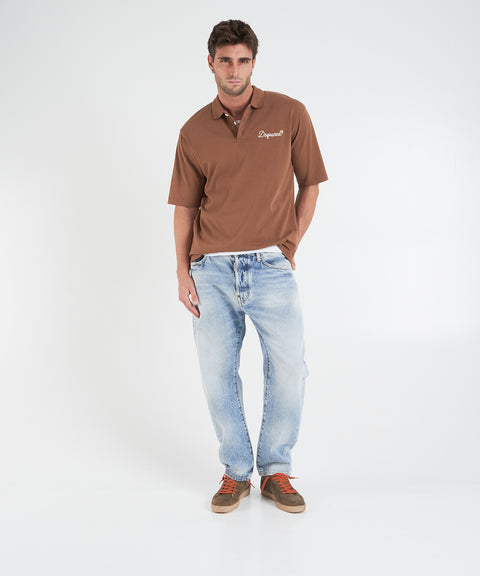 Polo con ricamo logo