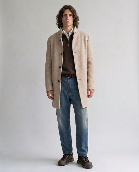 Cappotto in misto lana