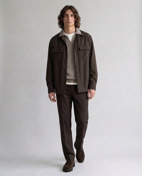 Sweater with skipper sweater