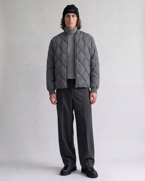 Rollkragenpullover aus Wolle