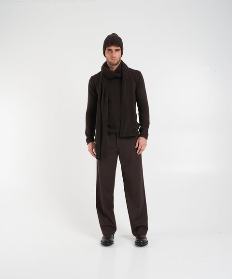 Sciarpa in tessuto a maglia